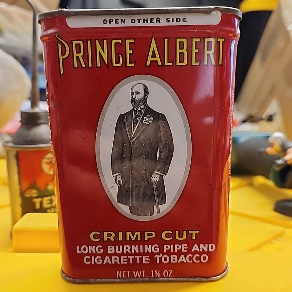 Prince Albert Pipe & Cigarette Tobacco Can